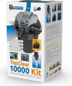 Top Clear 10000 Filtro + UV + Bomba.