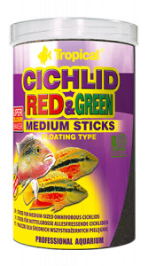 Cichlid Red & Green Medium 1000ml