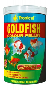 Tropical Goldfish Colour Pellet 1000ml