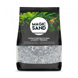 Magic Sand Grava Gris-Azul 2kg 2-6mm