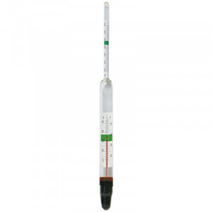 Densímetro + Termómetro Cristal