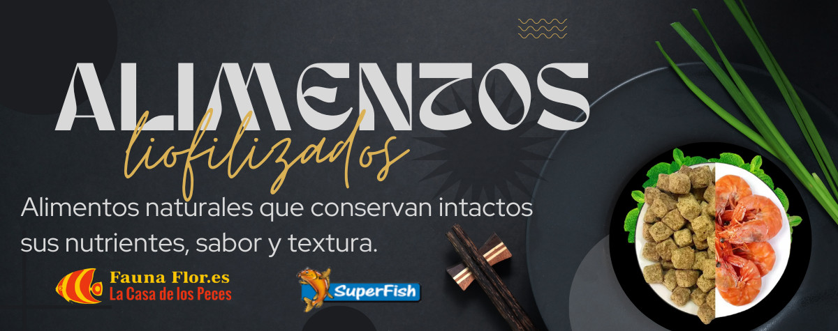 Aalimentos liofilizados Superfish