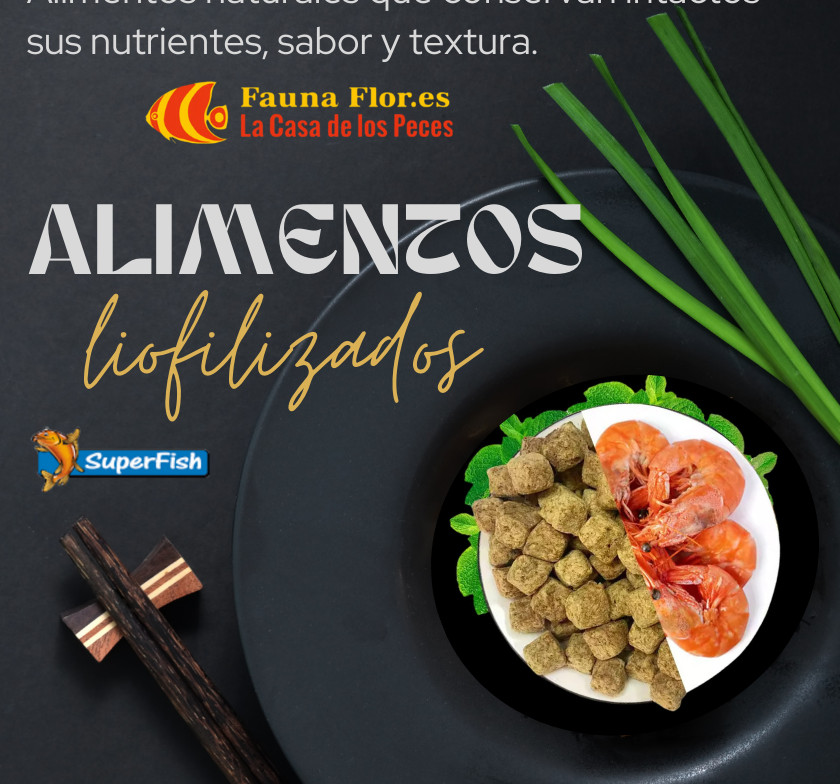 Aalimentos liofilizados Superfish
